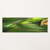 Saw Palmetto und Leaf Yogamatte (Vorderseite (Horizontal))
