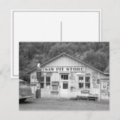 Saw Pit Store, 1940 Postkarte (Vorne/Hinten)