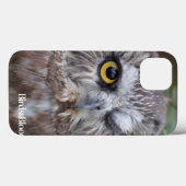 Saw-whet Owl Case-Mate iPhone Hülle (Rückseite (Horizontal))