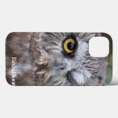 Saw-whet Owl Case-Mate iPhone Hülle (Rückseite (Horizontal))