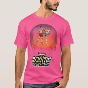 Sawadee Thai Traditioneller Sak Yant Thai Twin Tig T-Shirt