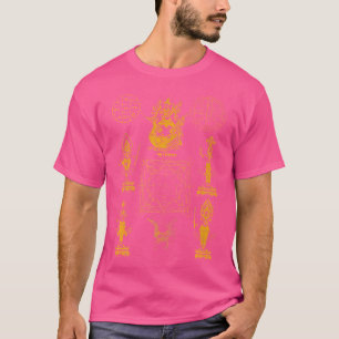 Sawadee Thai Traditioneller Sak Yant Thai Twin Tig T-Shirt