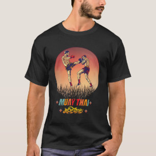 Sawadee Thai Traditioneller Sak Yant Thai Twin Tig T-Shirt