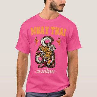 Sawadee Thai Traditioneller Sak Yant Thai Twin Tig T-Shirt