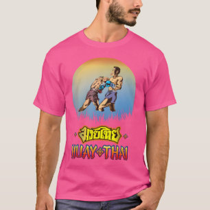Sawadee Thai Traditioneller Sak Yant Thai Twin Tig T-Shirt