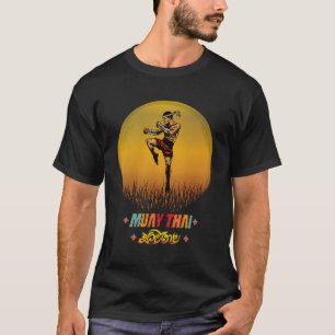 Sawadee Thai Traditioneller Sak Yant Thai Twin Tig T-Shirt