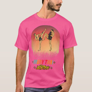 Sawadee Thai Traditioneller Sak Yant Thai Twin Tig T-Shirt