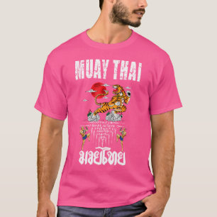 Sawadee Thai Traditioneller Sak Yant Thai Twin Tig T-Shirt