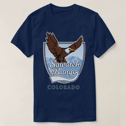Sawatch Range Colorado T-Shirt (Design vorne)