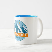 Sawatch Range Colorado Zweifarbige Tasse (VorderseiteRechts)