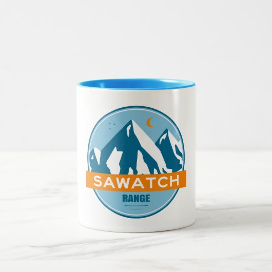 Sawatch Range Colorado Zweifarbige Tasse (Mittel)
