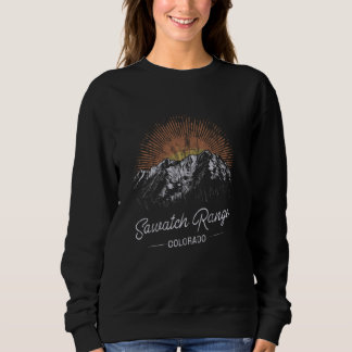 Sawatch Range Mountains Colorado Wandern im Freien Sweatshirt