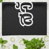 Sawatdee / Hello ~ Thailand / Thai Language Script Geschirrtuch (Gefaltet)