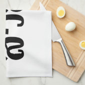 Sawatdee / Hello ~ Thailand / Thai Language Script Geschirrtuch (Viertel Falte)