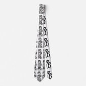 Sawatdee / Hello ~ Thailand / Thai Language Script Krawatte (Vorderseite)