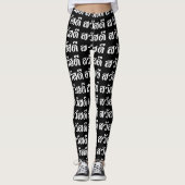 Sawatdee / Hello ~ Thailand / Thai Language Script Leggings (Vorderseite)