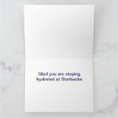 SawBankStatement Karte (Innenseite)