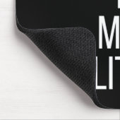 Sawdust Is Man Glitter Funny Mens Dad  Mousepad (Ecke)