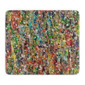 Sawgras 6 x 7 Deko Glasschneidebrett Schneidebrett (Vorderseite)