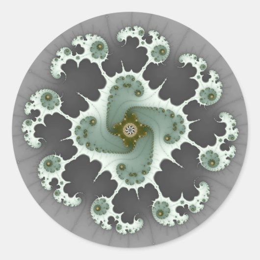 Sawheel - Fraktal Sticker (Vorderseite)