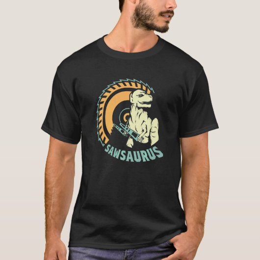 Sawsaurus Erbauer T-Shirt (Vorderseite)