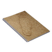 Sawstaub Boot Print Foto Notebook Notizblock (Rechte Seite)