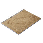 Sawstaub Boot Print Foto Notebook Notizblock (Linke Seite)