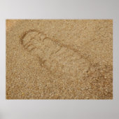 Sawstaub Boot Print Poster (Vorne)