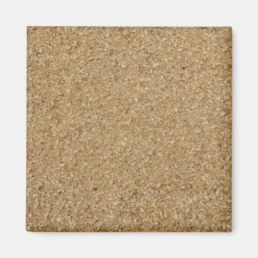 Sawstaub Square Magnet (Vorne)