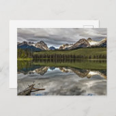 SAWTOOTH RANGE, ROCKY MOUNTAINES, IDAHO, USA POSTKARTE (Vorne/Hinten)