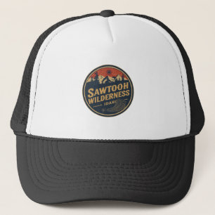 Sawtooth Wilderness Idaho Bergwandern Alpin Truckerkappe