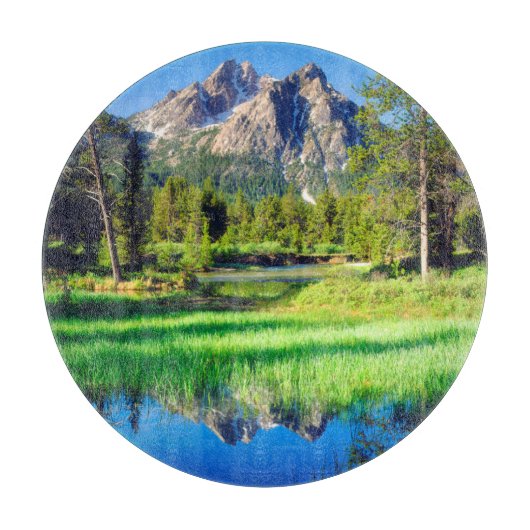 Sawtooth-Wilderness Schneidebrett (Vorderseite)