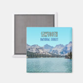 Sawtzahn Nationalwald Idaho Magnet (Vorderseite/Rückseite)