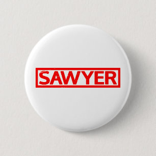 Sawyer-Briefmarke Button