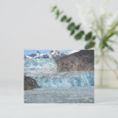 Sawyer Glacier Alaska Postkarte (Stehend Vorderseite)