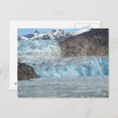 Sawyer Glacier Alaska Postkarte (Vorne/Hinten)