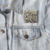 Sawyer-Wollmühle Button (Beispiel)