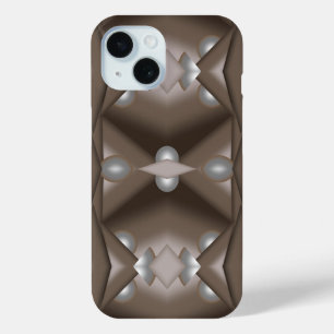 Sawzahnausschnitt Concentric Earth Tone Ombre Art Case-Mate iPhone Hülle