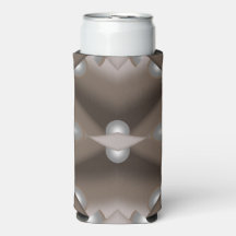 Sawzahnausschnitt Concentric Earth Tone Ombre Art