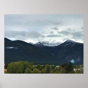 Sawzahne & Hurricane Point, Oregon Poster