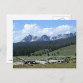 Sawzahngebirge Postkarte (Vorne/Hinten)