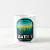 Sawzahnnaiv-Waldkennung Kaffeetasse (Mittel)
