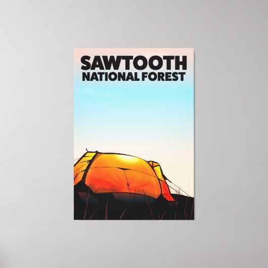Sawzahnnatswaldplakat Leinwanddruck (Vorderseite)