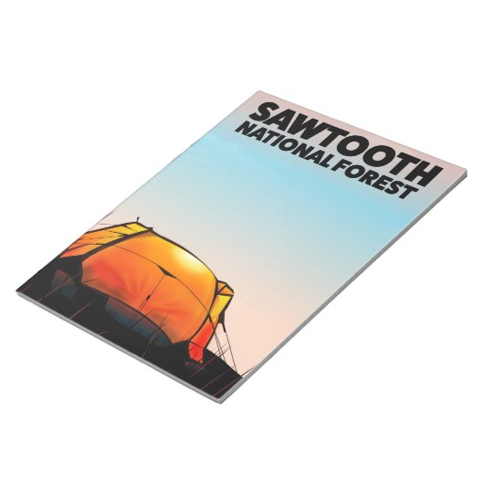 Sawzahnnatswaldplakat Notizblock (angewinkelt)