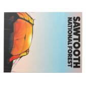 Sawzahnnatswaldplakat Notizblock (Vorderseite)