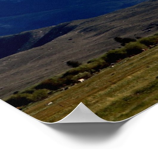 Sawzahnriegel Poster (Ecke)