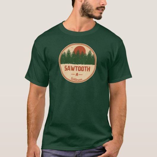Sawzahnwilderness Idaho T-Shirt (Vorderseite)