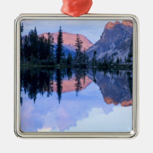 Sawzahnwilderness, Idaho. USA. Kumulus Silbernes Ornament