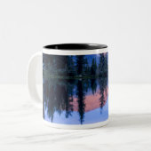 Sawzahnwilderness, Idaho. USA. Kumulus Zweifarbige Tasse (Vorderseite Links)