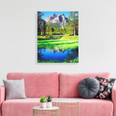 Sawzahnwilderness Leinwanddruck (Insitu (Wohnzimmer))